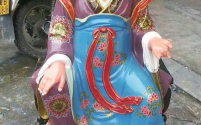 廟宇供奉神佛玻璃鋼彩繪太歲雕塑