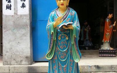 寺廟供奉佛像緣覺應玻璃鋼彩繪32應身神像