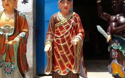 乾闥婆玻璃鋼彩繪32應身神像