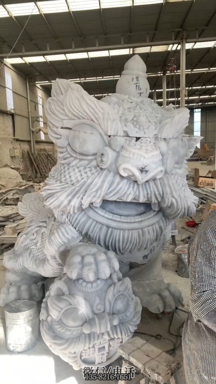 舞獅子，3d打印件拼裝完成